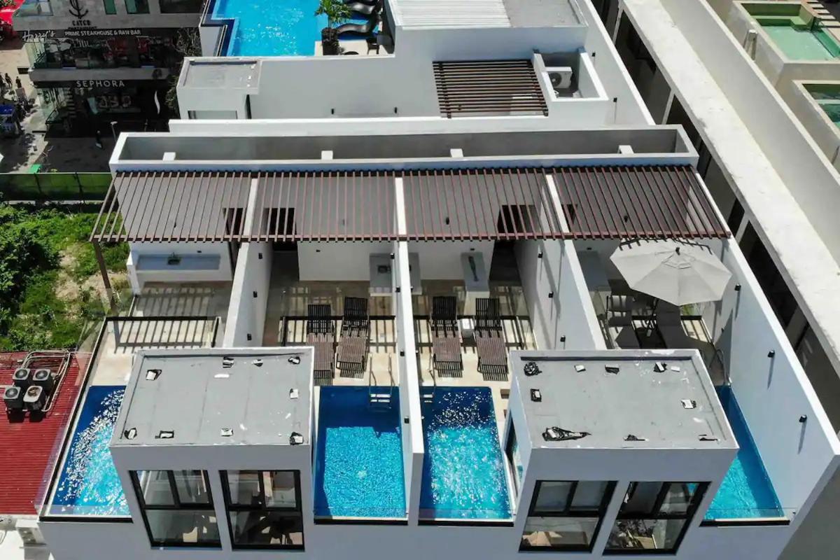 Stayon5A.Av.Penthouse With Privatepool Freeparking Плайя-дель-Кармен Екстер'єр фото